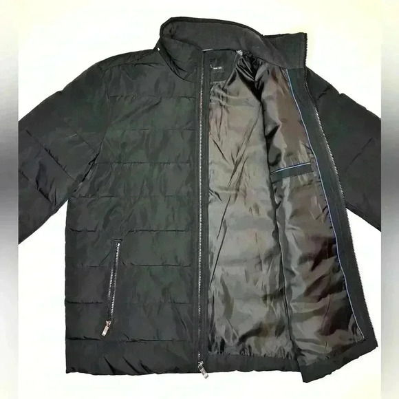 Weatherproof Men’s Ultra Luxe Water Resistant Jacket (LARGE, BLACK) - Picture 6 of 11
